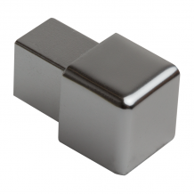 10mm - ECG102.91 Genesis Polished Chrome Contour Metal Corners (2 Pack) ECG
